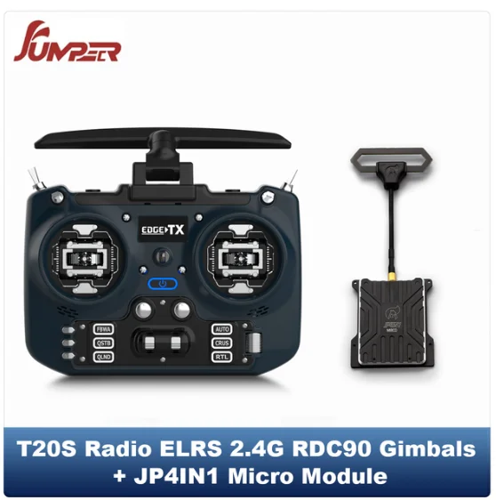 Jumper t20 hall gimbal ELRS 1W ホビーラジコン Jumper t20 hall