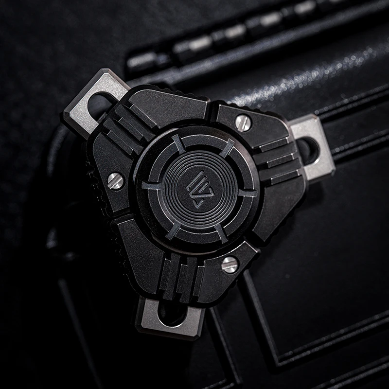 

WANWU-EDC MINI KEPLER металлическая игрушка для декомпрессии с раздвижной направляющей, Пальчиковый кончик, гироскоп для декомпрессии металла