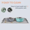 Non-slip Dog Bowls For Small Medium Large Dog Feeder Bowls And Drinkers Stainless Steel Pet Feeders Pets Dogs Accessories 5