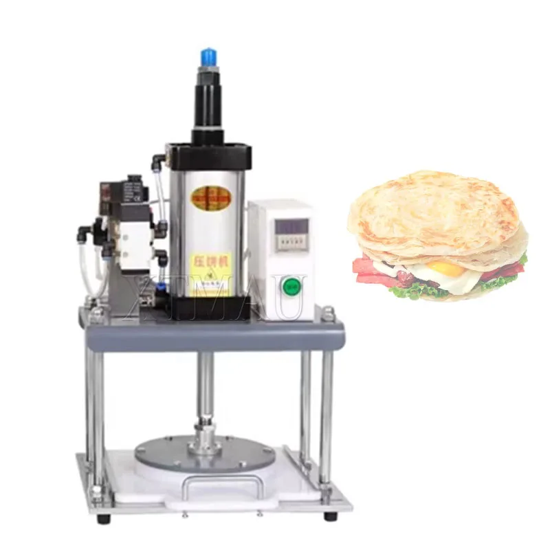 

Pneumatic Cake Press Tortilla Press Machine Making Machine Commercial Pizza Dough Pressing Machine