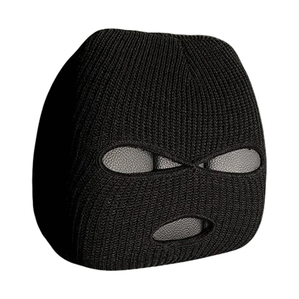 Halloween Masked Person Car Seat Cover Universal Three Hole Headrest Cover Spoof Face Car Seat Head Rest Cover for Most Cars