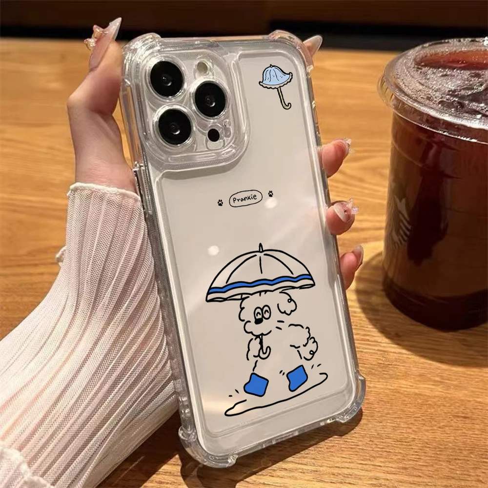 Adorable Korean Dog Design Phone Case
