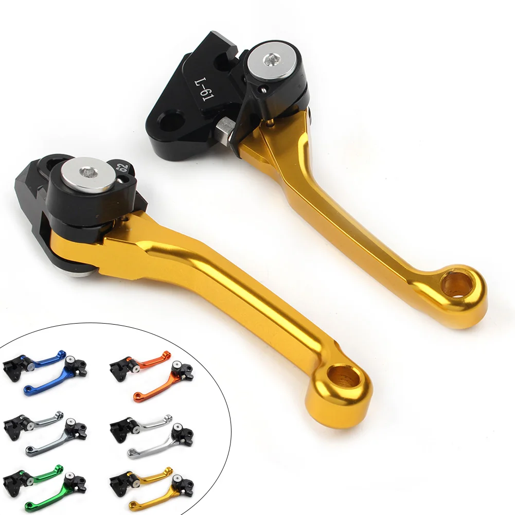 

2Pcs Motorbike Aluminum Pivot Dirt Clutch Brake Levers For Kawasaki KX450F KX250F 2006 2007 2008 2009 2010 2012