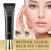 

25g Retinol Eye Cream Anti-Wrinkles Dark Circles Eye Bags Crow's Feet Remover Eye Skin Moisturizing Skin Care for Woman 2022