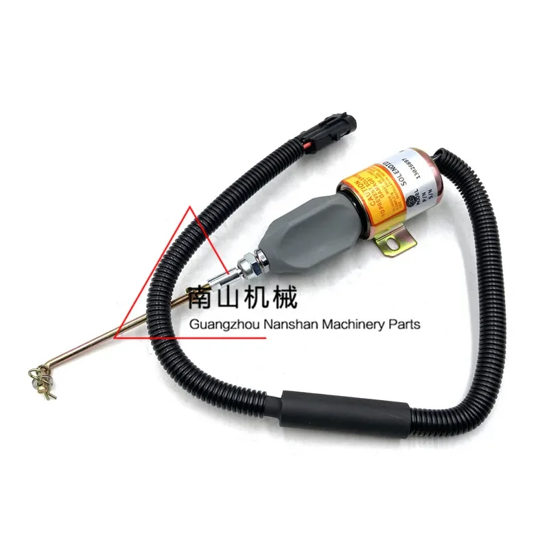 

13026697 Parking Fuel Cut-off Valve Forklift Parts For Liugong 836/30 Loader Shutdown Solenoid Valve Switch