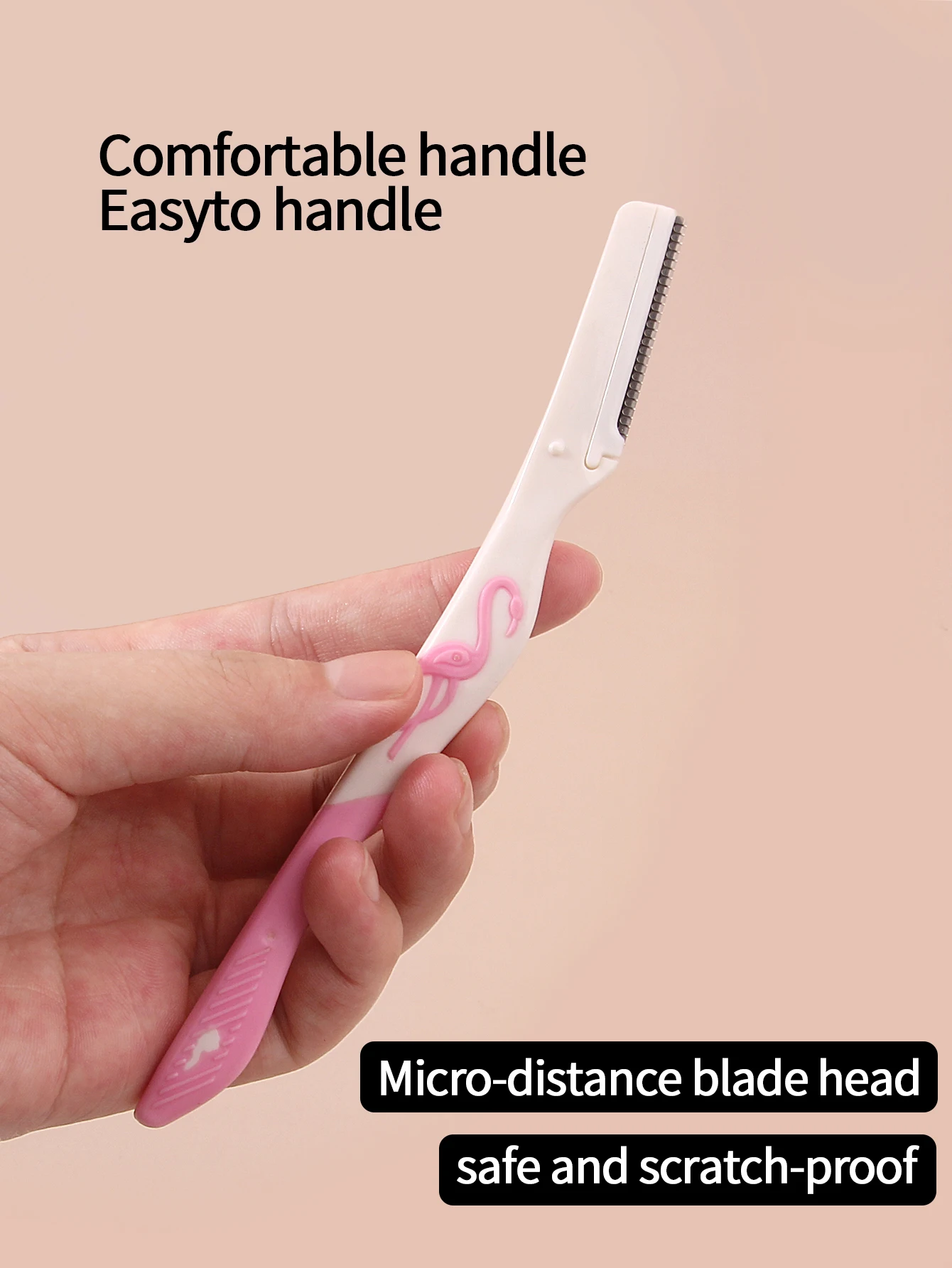 1pcs Professional and Safe Eyebrow Trimmer and Scraper with Protective Mesh for Men and Women, New Beauty Tool for Scratches 4