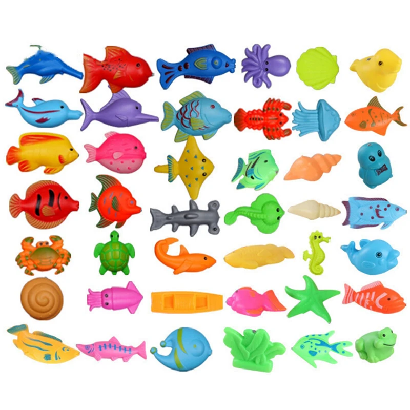 Magnetic fishing toys children water toys simulation fishing rods fishing toys