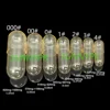 0# 1000PCS Vegetarian Enteric Coated HPMC Empty Capsule,Enterosoluble Empty Vegetable Capsule Case, Medical Packing Powder, 2
