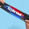 Lightweight Bathing Caps Letter Elastic Silicone Letter Swim Cap Elastic Diving Hat Silicone Swimming Hat Swimming Caps 6
