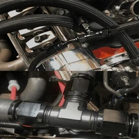 ข้อต่อท่ออลูมิเนียมอเนกประสงค์ 4X AN4 AN6 AN8 AN10 AN12 แบบตัวต่อสามทาง ตัวผู้-ตัวผู้ ตัวเมีย-ตัวเมีย พร้อมเกลียวด้านข้าง 6