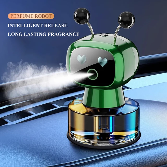 Désodorisant de voiture Robot intelligent parfum Rechargeable diffuseur automatique désodorisant aromathérapie parfum accessoires universels 1
