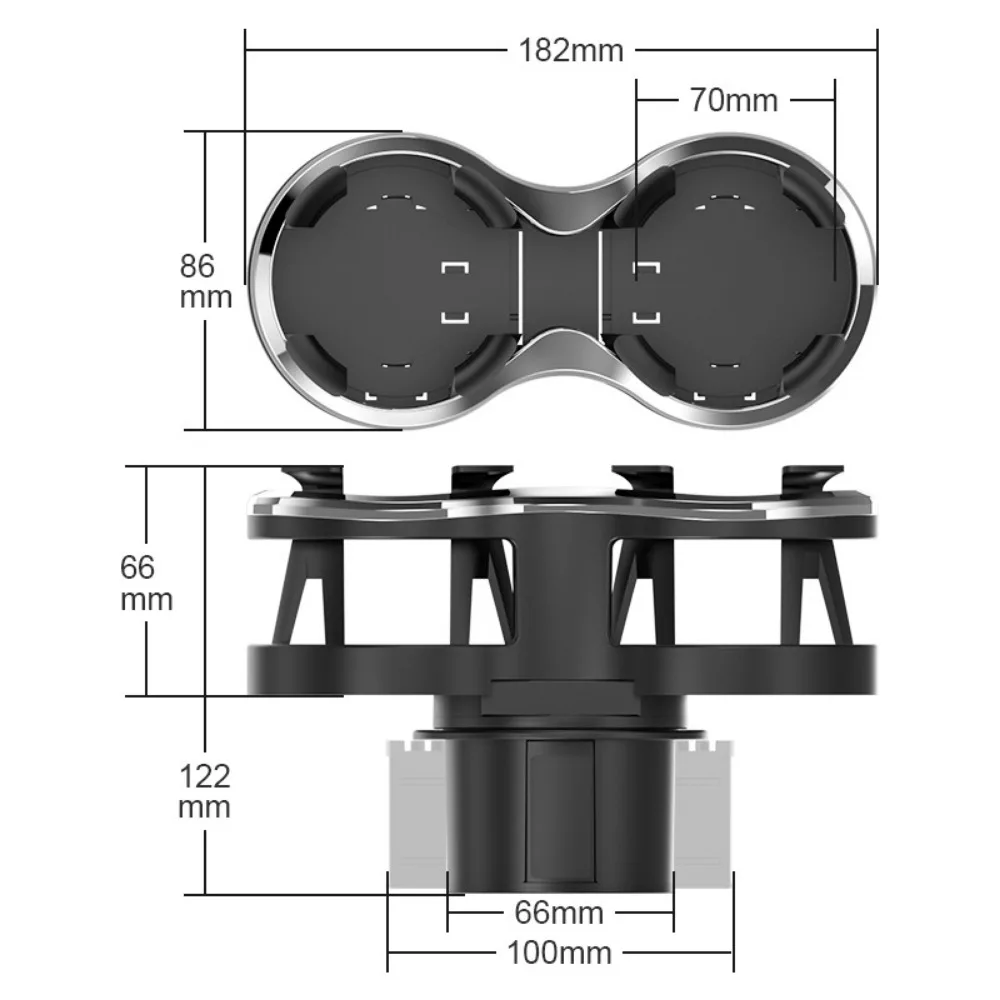 Drink Cup Holder Multi Functional Car Ashtray