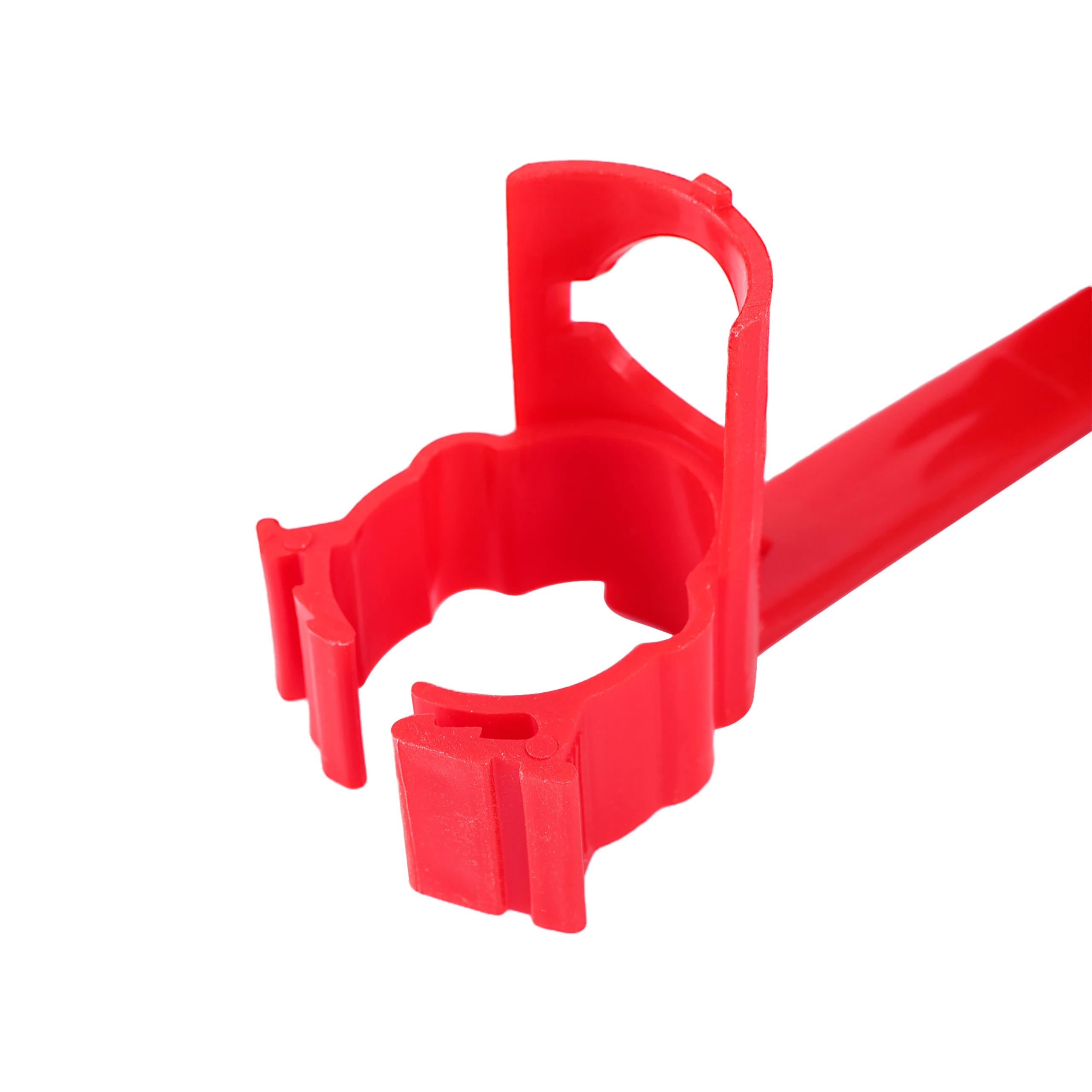 20Pcs Poultry Feeding Supplies Chicken Hanging Cup Drinking Fountains Bird Water Bowl Nipple Red Chicken Drinking Tool
