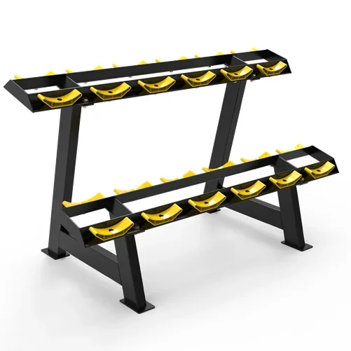 Macchina Da Allenamento Precor Fitness Gym Equipment Rack Per Manubri A Due Strati In Metallo Unisex Modern Indoor Dy-3016A Fengxing Cn;Shn