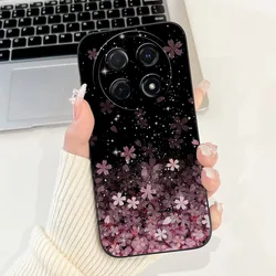 Lovely Cartoon Flower Soft Silicone Phone Case Cover for Huawei nova 13i (TYhei2176)