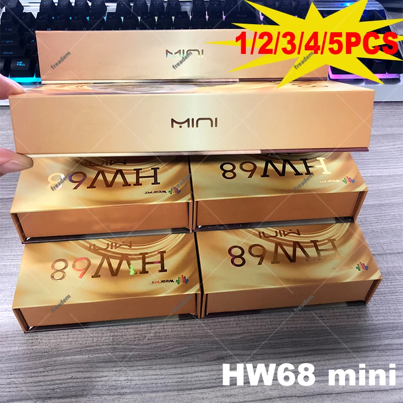 

2023 IWO 41MM Smartwatches for Women Men Wireless Charging Watchproof IP67 BT Call Health Monitoring HW68 Mini Smart Watch