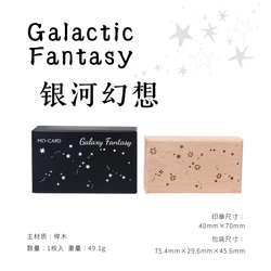 Charming Lucky Star Stamps for Creative Crafting and Scrapbooking (Yinhe)