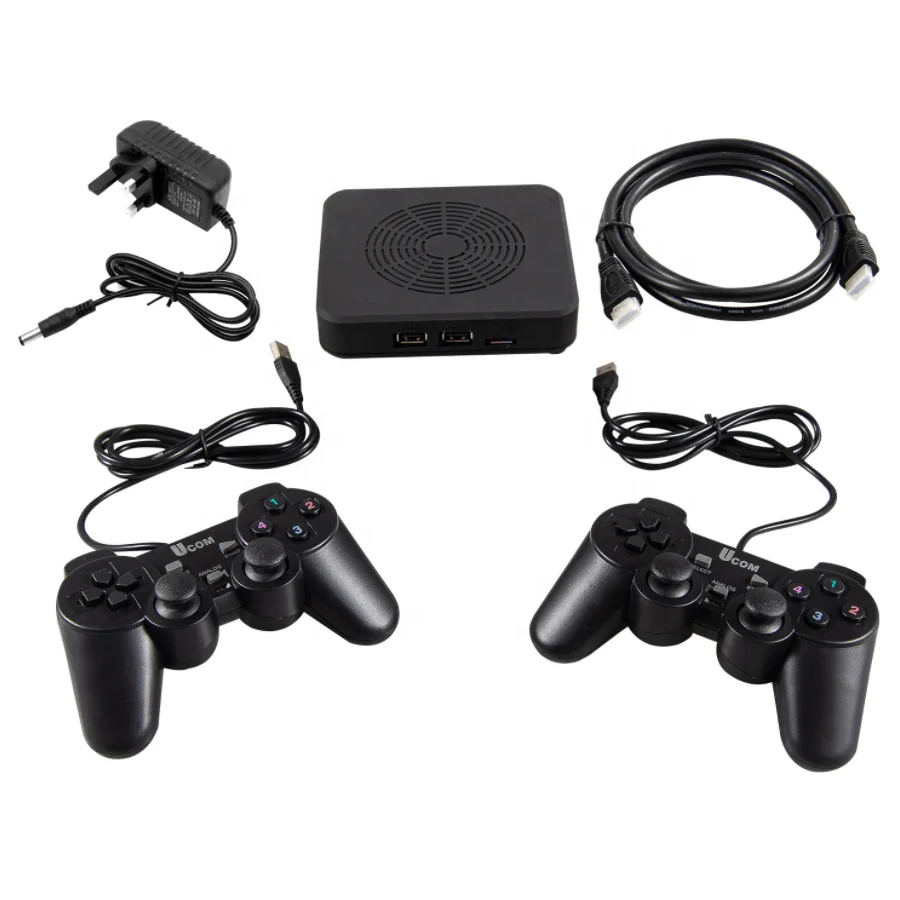 

WIFI Retro arcade game console with 3D 3000 in 1 video games for 2 player fighting station VGA out put