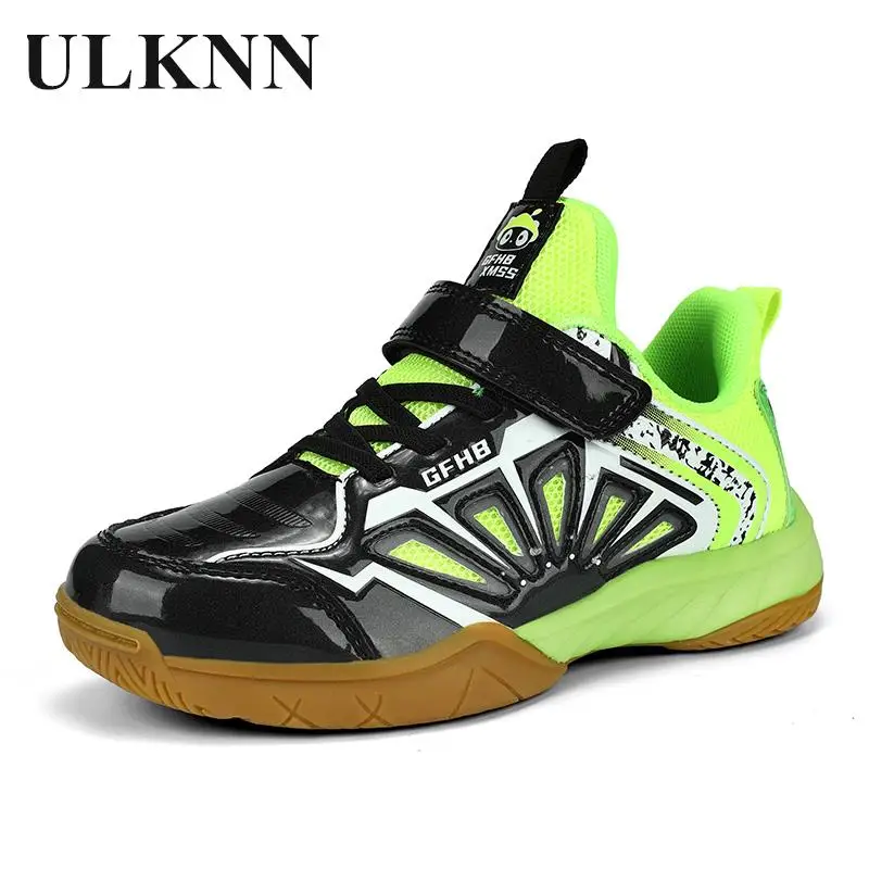 Children's Badminton Shoes Girl Students Sports Shoes Non-skid Tennis Boy Indoor Shoes Kid's Training Sneakers Shoes