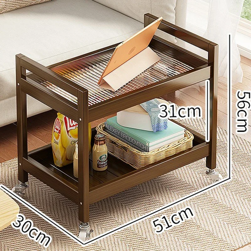 Mobile Glass Coffee Tables Modern Minimalist Small Coffee Tables Living Room Rattan Table Basse Pour Salon Bedroom Furniture
