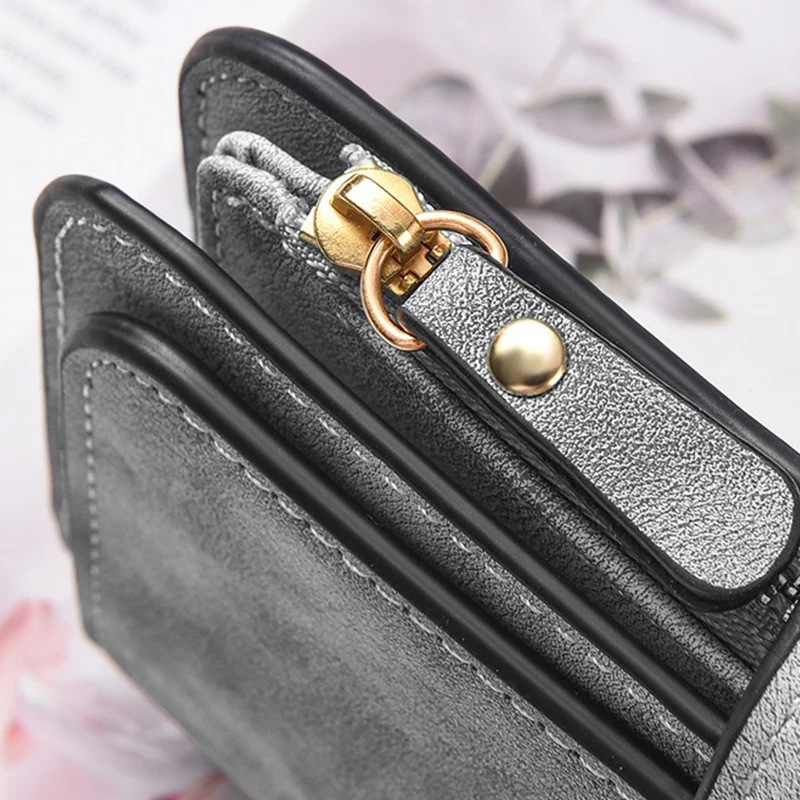 Long PU Leather Butterfly Flower Wallet with Zipper & Card Holder S239366da8f33449eb1a0d82a61e1c49cm