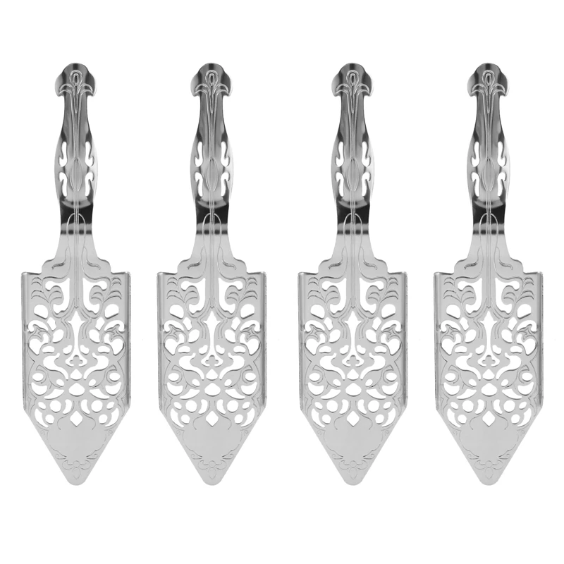 4 Pezzi Cucchiai Di Assenzio, Kit Per La Produzione Di Cucchiai Di Cocktail Di Assenzio In Acciaio Inossidabile Cucchiaio Per Fontana Di Assenzio Goti
