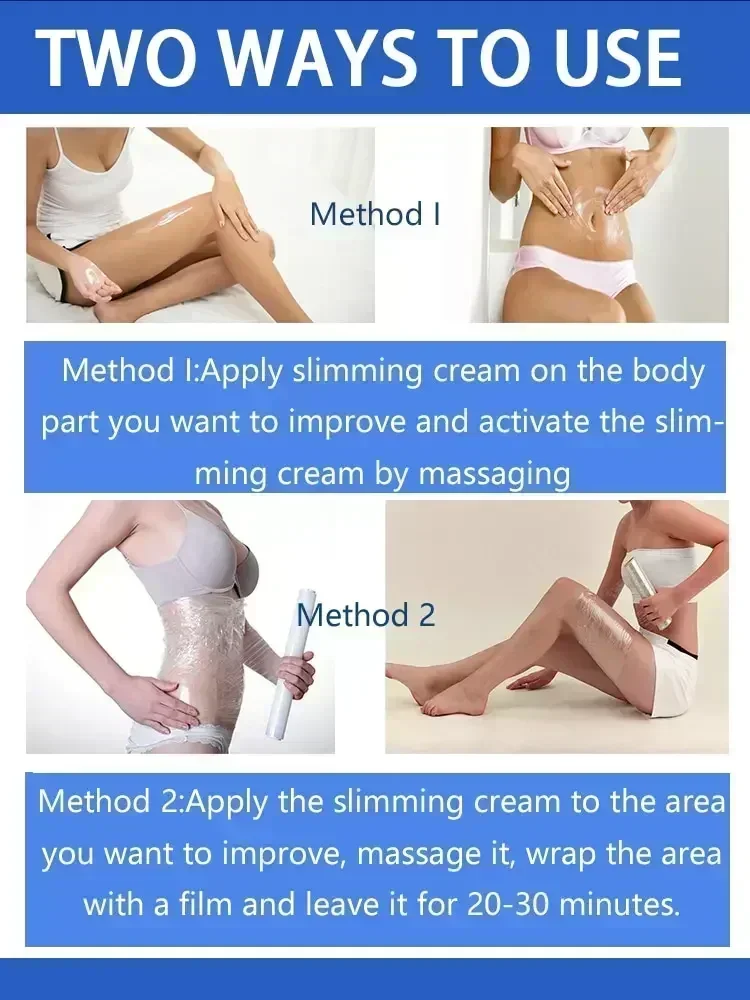 Slimming massage Cream Fat Burning Thigh Full Body Sculpting 7 Days Powerful Weight Loss Man Woman Fast Belly slimming massage cream