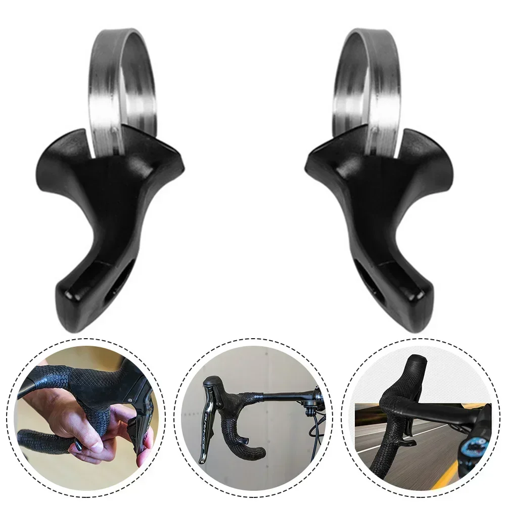 1Pair Bicycle Drop Dandlebar Thumb Grips For Road Bike Thumb Over Grip System Rest Handle Racing Riding Cycling Parts