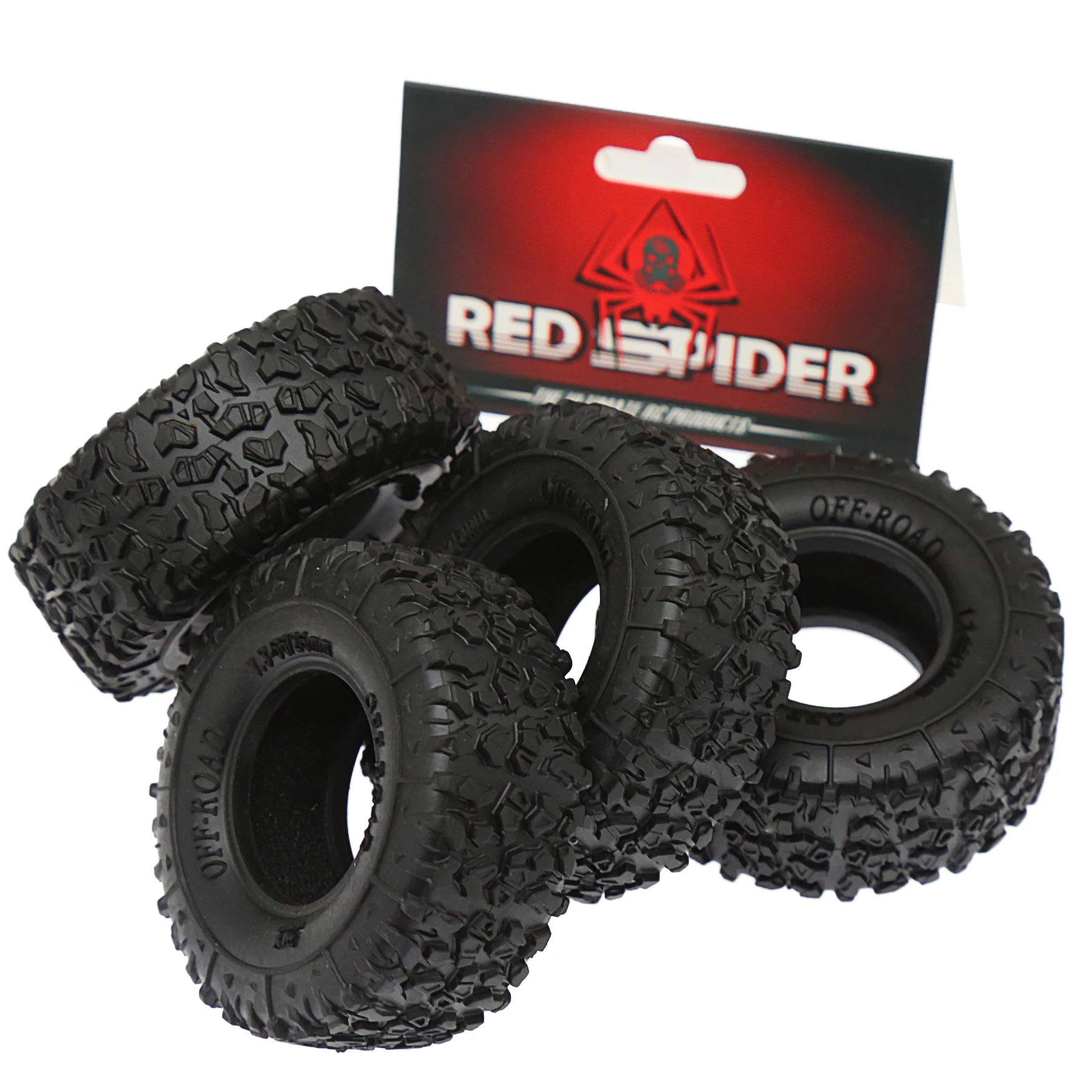 4 Pneus En Caoutchouc Pour Chenille 1:16 - Accessoires RC Haute Performance Avec Motif Antidérapant, Diamètre 7 Cm