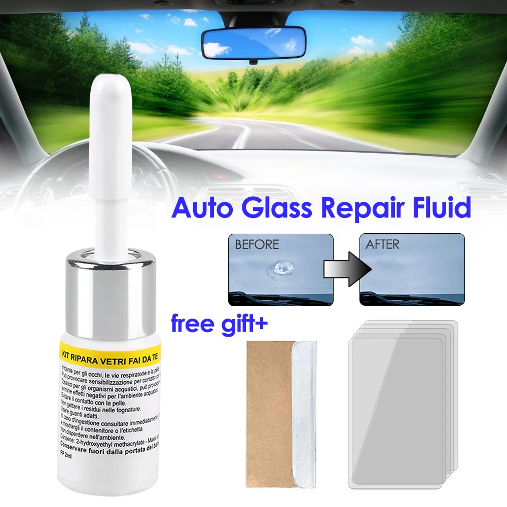 Miioto Auto Windshield Repair Kit, Glas Reparatur Flüssigkeit