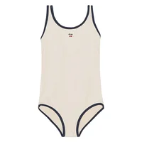 Girls Swimwear  Quick Dry Sun Protection Baby Strap Swimwears Girl Sleeveless Backless One Piece Swimsuit Bikinis 5