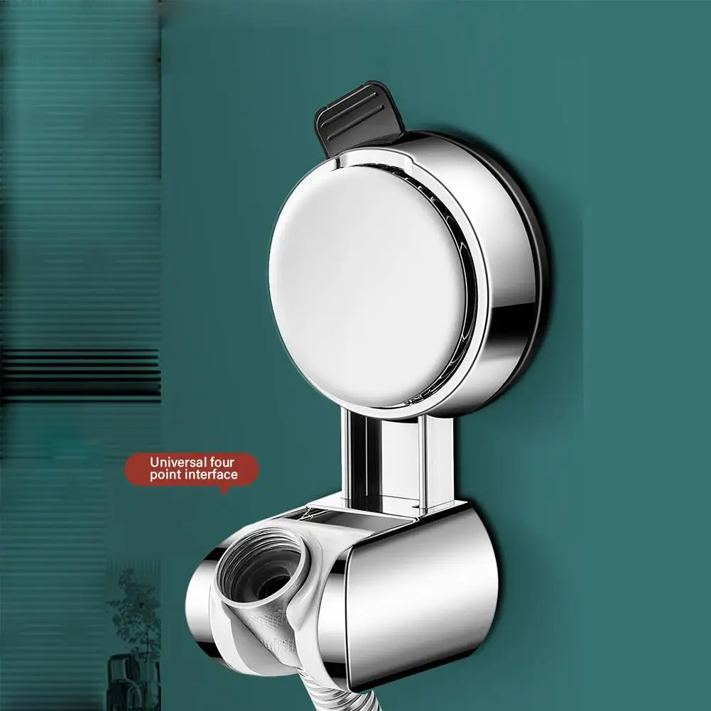Description Picture 6 of itemSuction Cup Shower Bracket Nozzle Holder Hanging Seat Detachable Wall Mounted Shower Head Holder Bathroom Shower Faucet Accessor