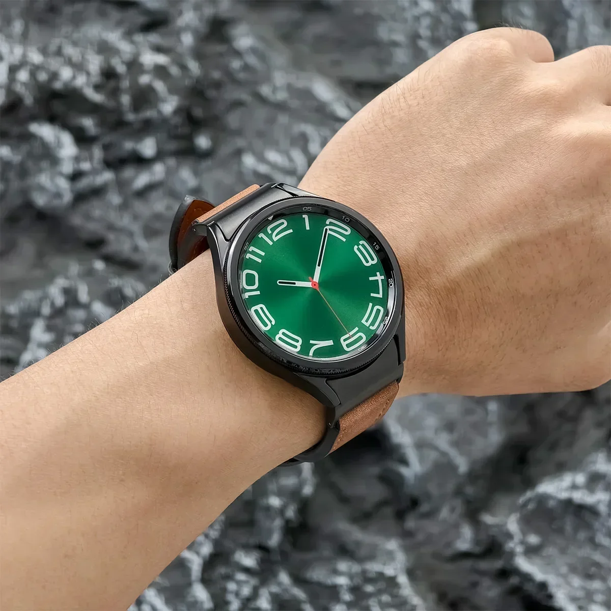 Premium Leather Strap - No Gaps Design Watchband Bracelet