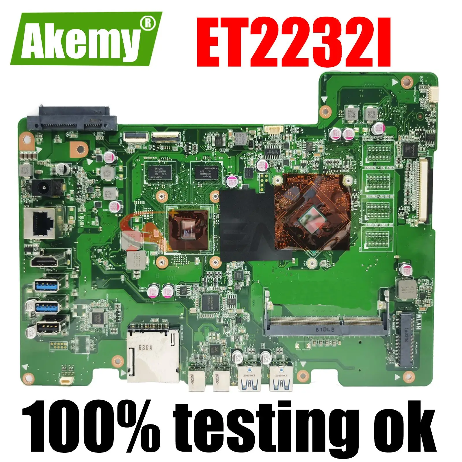 

For ASUS ET2232I motherboard rev1.2 and Pentium J1800 processor DDR3 H81 chipset integrated motherboard 100% comprehensive test