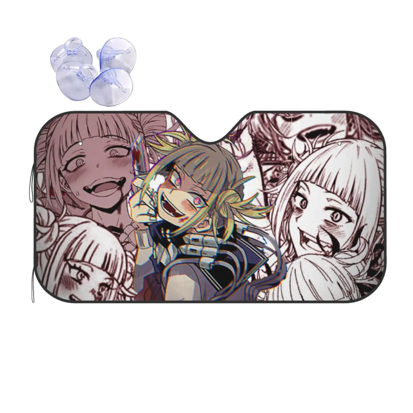 

Himiko Hero аниме Toga автомобильные солнцезащитные очки на лобовое стекло автомобильный солнцезащитный козырек для автомобиля солнцезащитный козырек для УФ-лучей и защиты от солнца