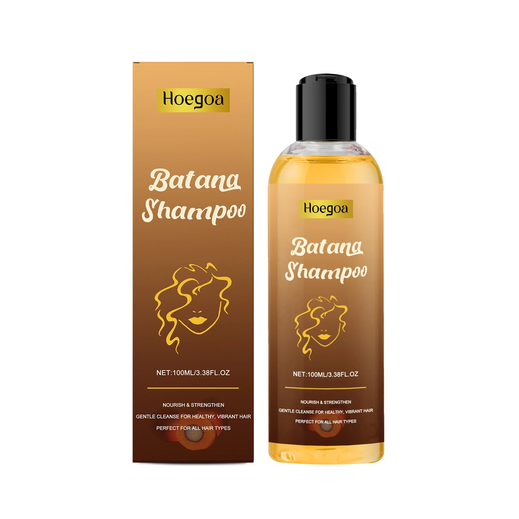 Batana Hair Care Shampoo - Gentle Nourishing Shampoo for All-Hair Scalp Cleansing, Softening & Refreshing Care
