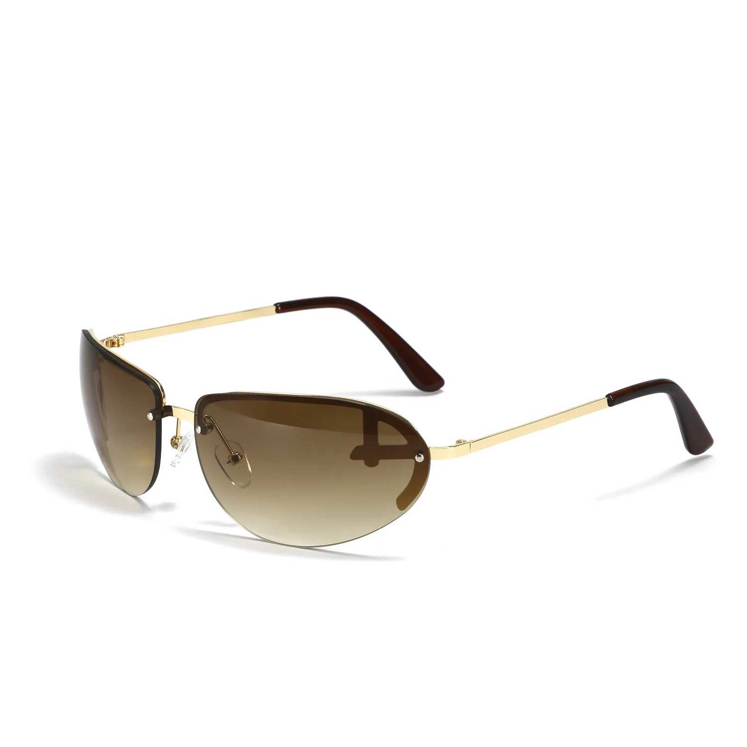 Louis Vuitton Brown/Gold Gradient Z0371U Lily Sunglasses Louis Vuitton