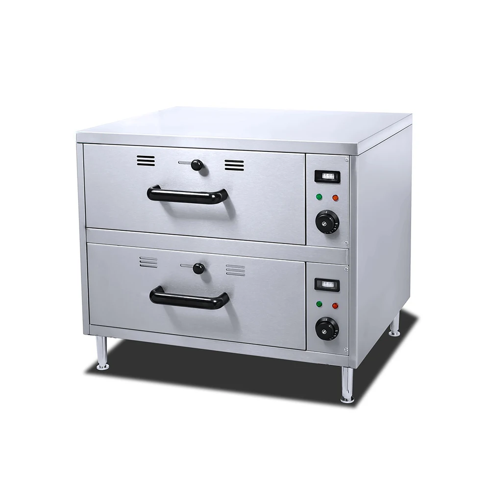 Hot Sale Restaurant Commerical Equipment Food Warmer Set Food Warmer Container HW-82 , 2-Drawer