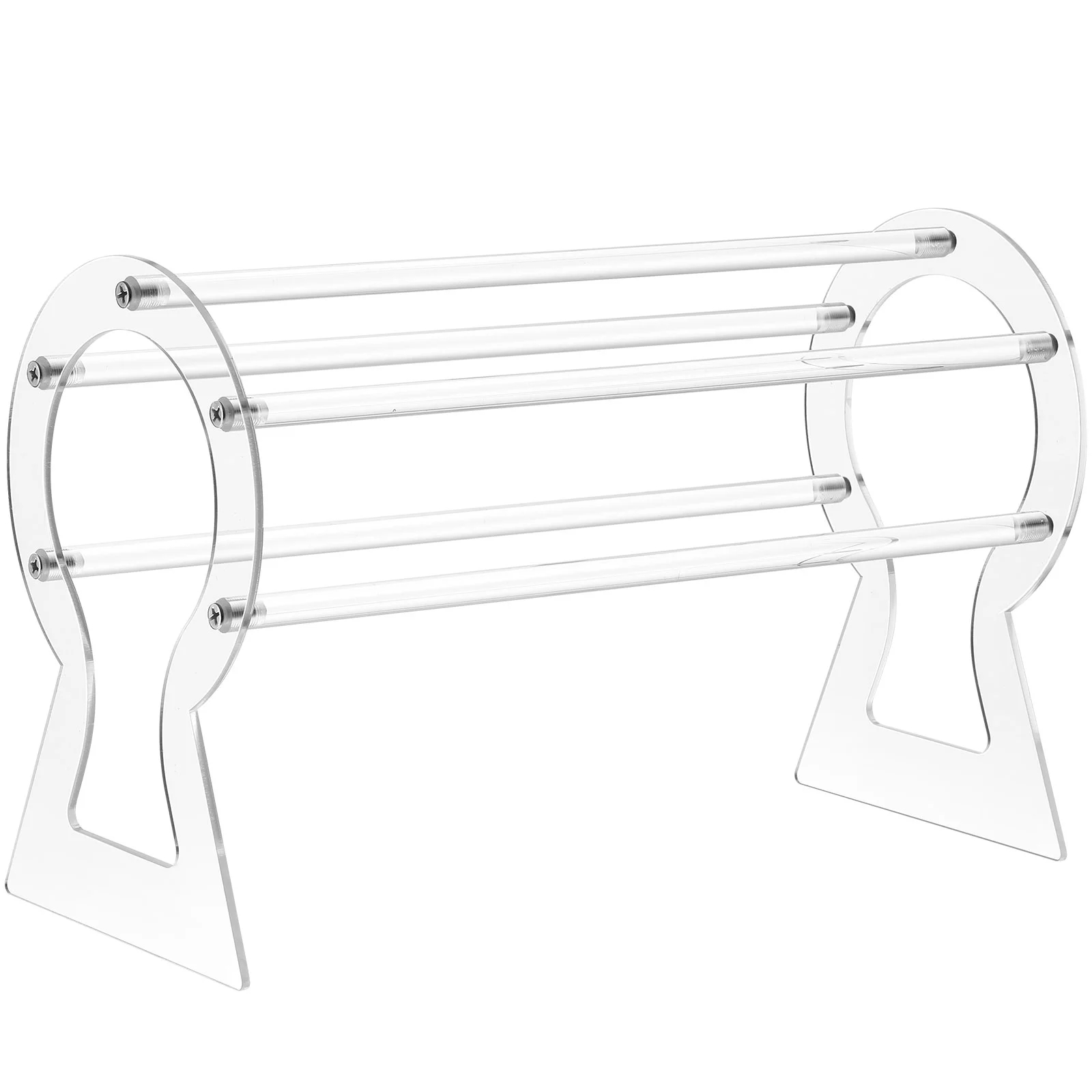 

Display Display Shelvess Acrylic Stand Organizer Display Hairband Clear Storage Girls Jewelry Woman