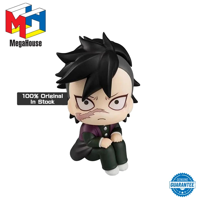 

Genuine Original Megahouse Look Up 11cm Demon Slayer Shinazugawa Genya Q Version Kawaii Collectible Action Figure Toy Model