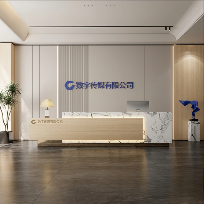 

Counter Office Clinic Reception Desk Store Premium Front Display Reception Desk Commercial Mostrador Recepcion Shop Furniture