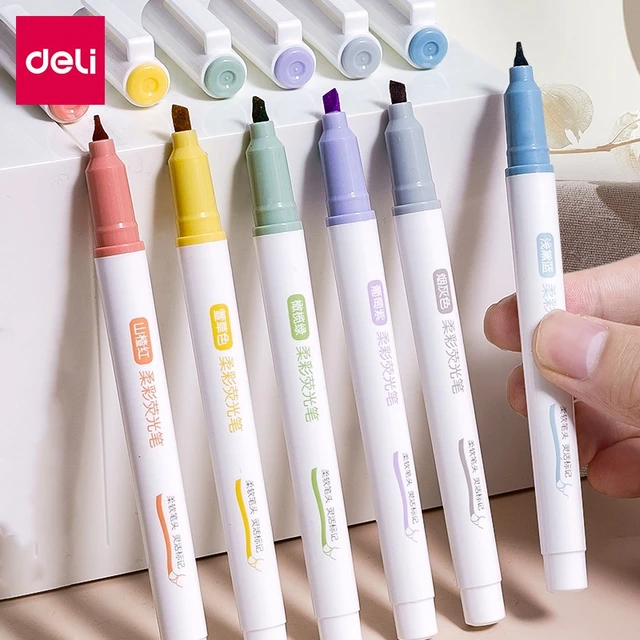 Multicolor Highlighter Pens 3-Pack