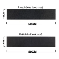 2 - Piece Set: Premium Black Weather - Proof Invisible License Plate Holders (2PCS)