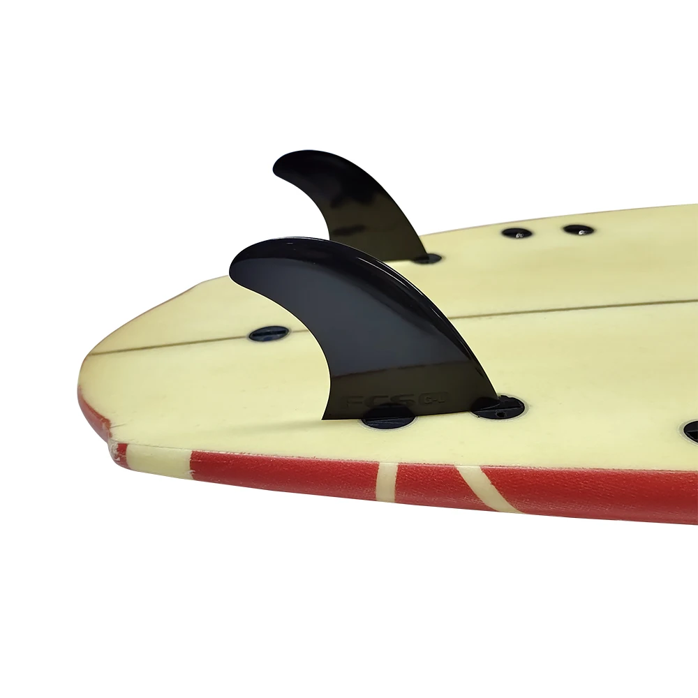 UPSURF-FCS Nylon Short Board Fin GL Quilhas Rear Surfboard Fins Stabilizer, Good Quality Fiberglass Plastic Funboard Fin