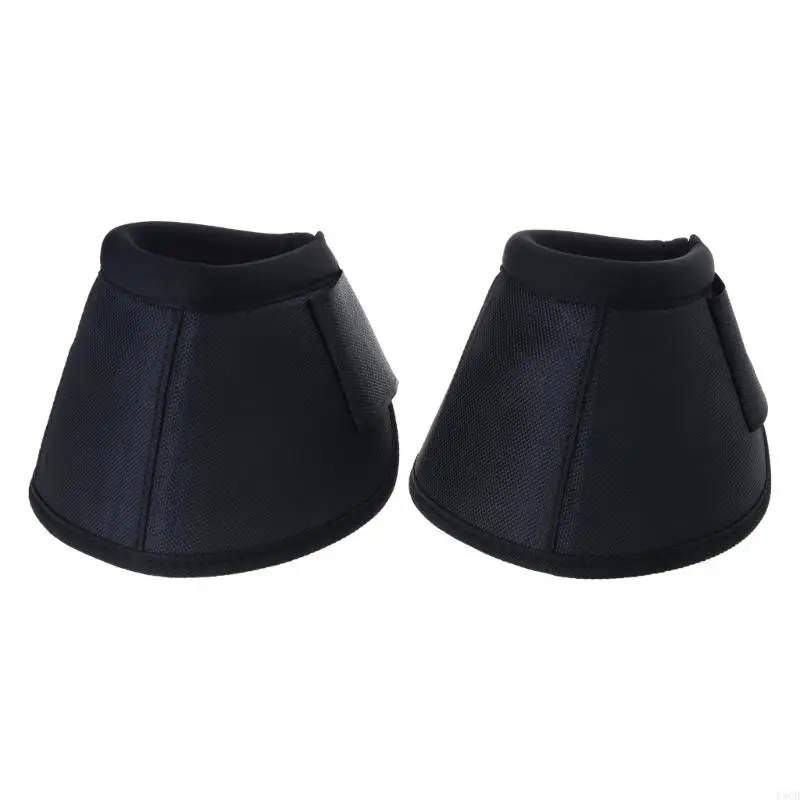 Protective Hoofs Boot Tear Resistant Horse Protective Bells Boot No Turn Bells D5QD