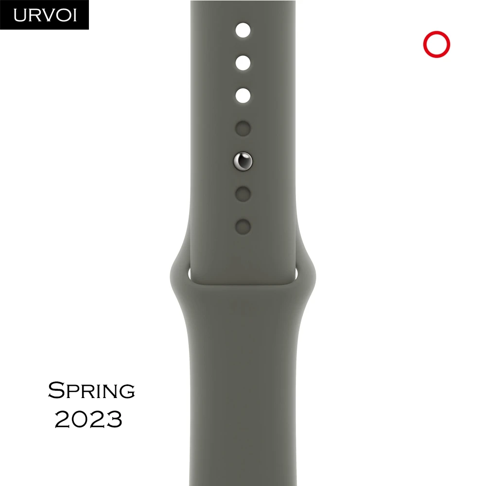 Premium Silicone Sport Band with Pin & Tuck Closure for Smartwatches - Fall 2025 Edition