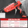 EZARC Hot Melt Glue Gun 100W Heavy Duty Full Size Glue Gun Kit with 20pcs Glue Sticks, for DIY, Arts & Crafts Projects, Sealing 6
