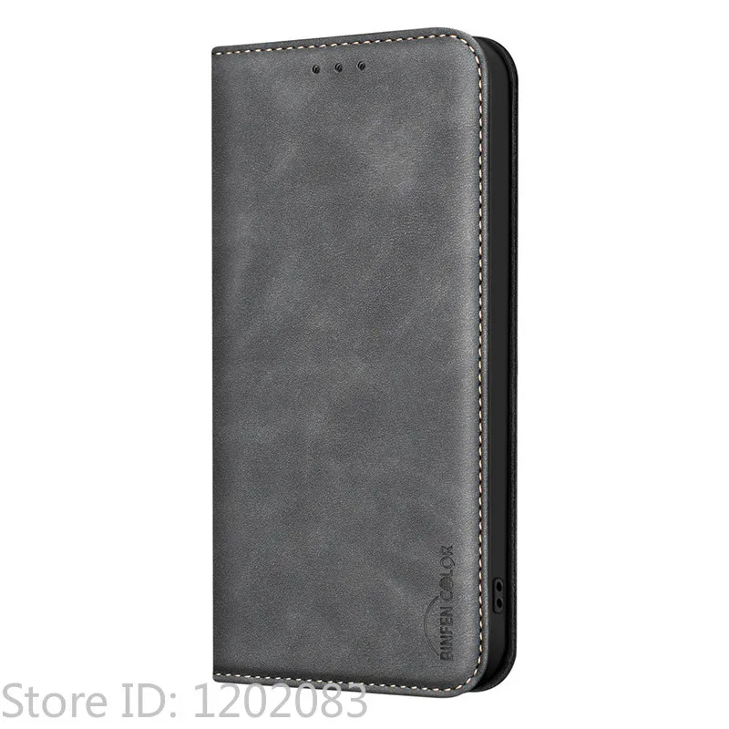 Luxury Magnetic Flip Leather Wallet Phone Case - Anti-theft Cover