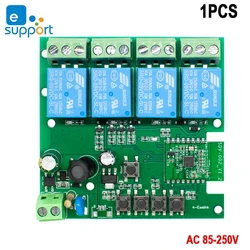 WiFi - Enabled Smart Home Automation Relay with Timer - 4CH 85 - 250V
