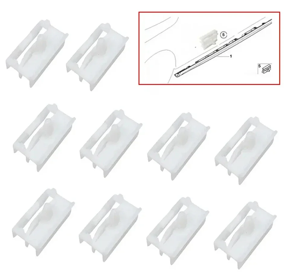 20pcs Car Moulding Clips For BMW E30 E32 E36 E46 E... - Grandado